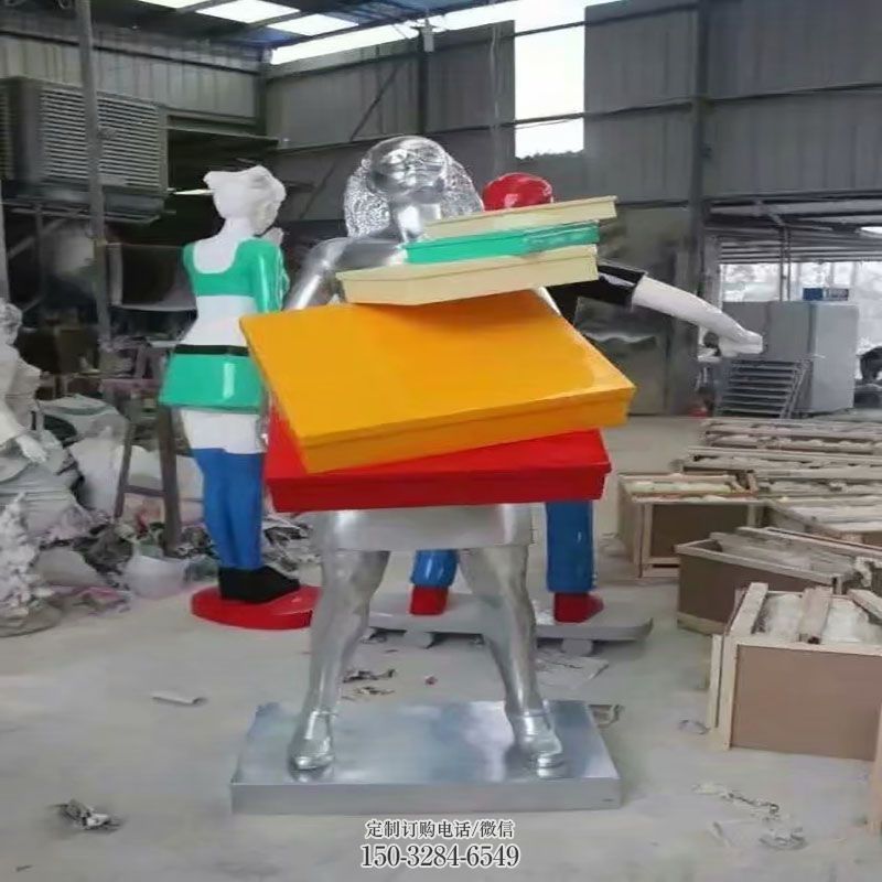 景区书包雕塑优选,圆雕体系,不锈钢书包雕塑选定 景区书包雕塑优选,圆雕体系,不锈钢书包雕塑选定