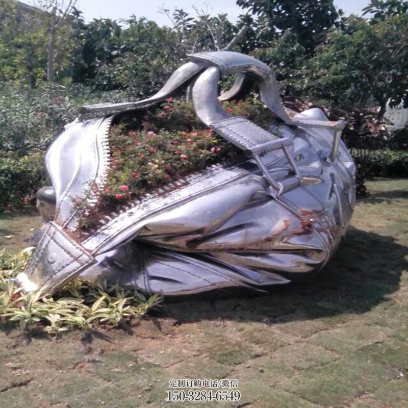 园林手提包雕塑承接，景区雕塑，手提包雕塑定制